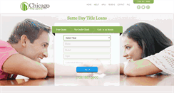 Desktop Screenshot of chicagotitleloans.com