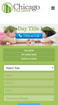 Mobile Screenshot of chicagotitleloans.com